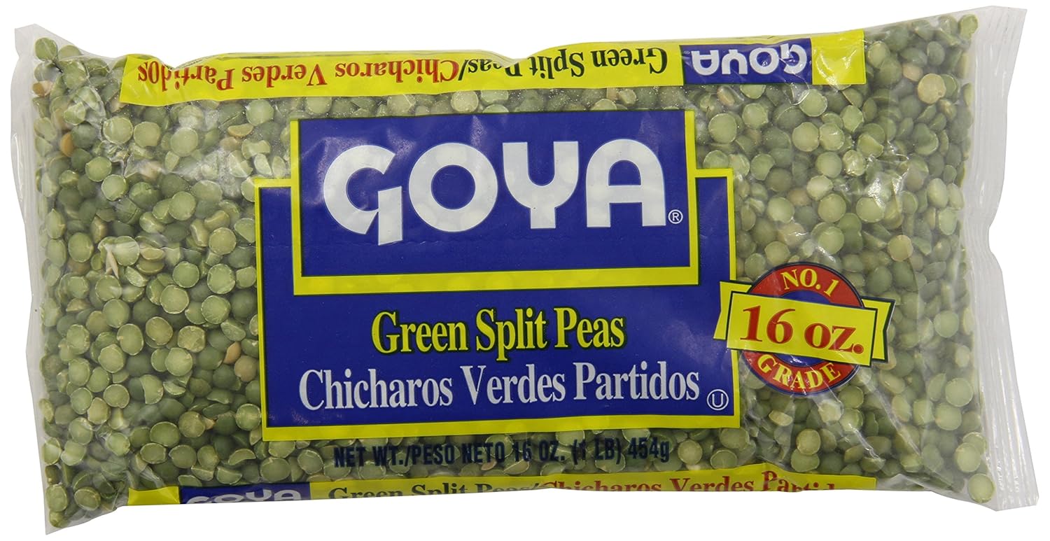 Goya Green Split Peas, 1 Pound (Pack of 24) Food, Beverages Tobacco