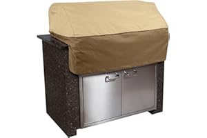 Classic Accessories Veranda Water-Resistant 32 Inch Island BBQ Grill Top Cover, Grill Cover, Grill Cover for Outdoor Grill, BBQ Cover