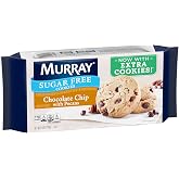 Murray Sugar Free Cookies, Chocolate Chip with Pecans, 8.8 Ounce Tray