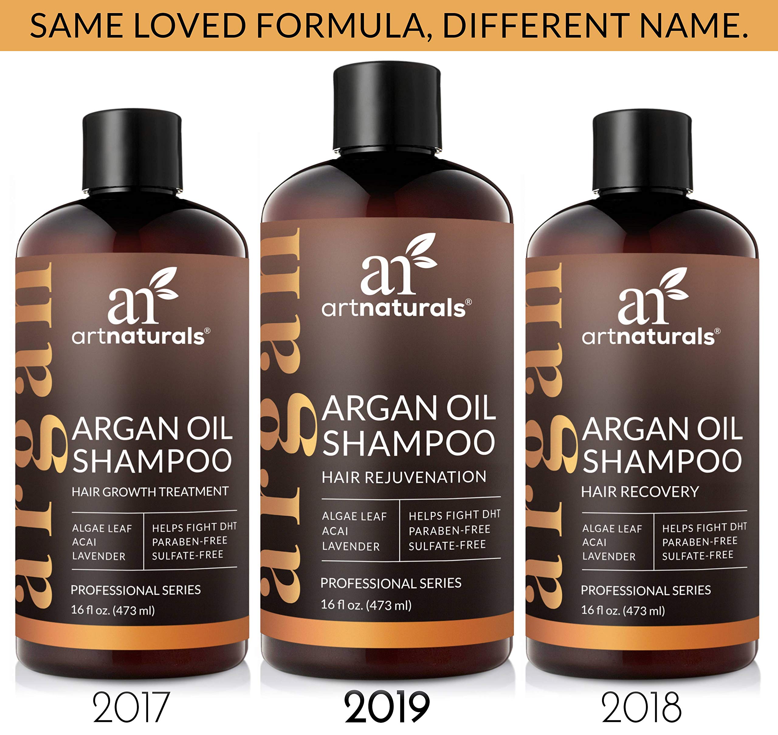 ArtNaturals Argan Hair Growth Shampoo & Conditioner Set (2 x 16 Fl Oz