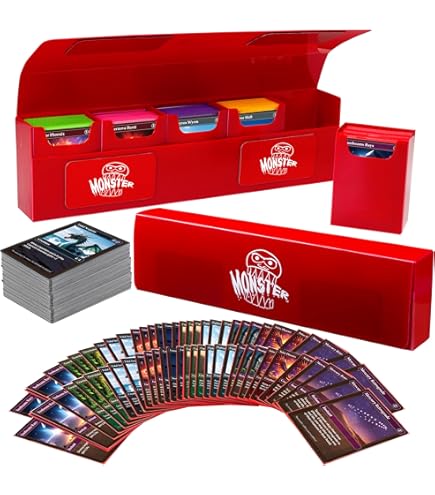 Amazon.com: Monster Protectors Magnetic Double Deck Box- Orange