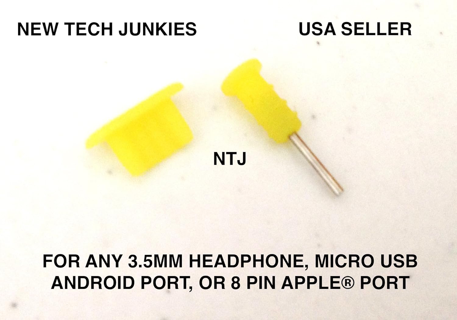 Amazon.com: NTJ Port Dust Protector Plugs and 3.5mm Jack Dust Protector  Caps for Micro B USB Samsung Galaxy S3, S4, Google Nexus Amazon Kindle Hd  HTC Lg G2 ...