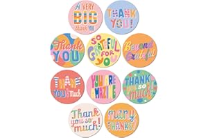 S&O 600 Thank You for Supporting My Small Business Stickers - Cute Thanks Decals for Packaging & Envelope Seals - 1.5" Inch A