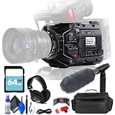 Blackmagic Design URSA Mini Pro 4.6K G2 Digital Cinema Camera Bundle Including: Sony Microphone, MDR Headphones, 64GB Memory Card, Camera Case, Card Reader, and More Accessories