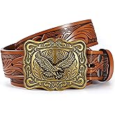 BELTROAD Cowboy Belts for Men Women Cowgirl Belt Western Country Belts for Jeans Christmas Gifts