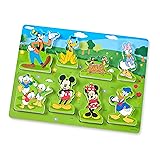 Melissa & Doug Disney Mickey Mouse Wooden Chunky