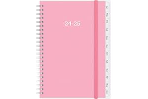LORTARL Planner 2024-2025 - Academic Planner 2024-2025 from July 2024 to June 2025, Weekly Monthly Planner 2024-2025, 5.5 '' x 8.3'' Planner with Premium Paper