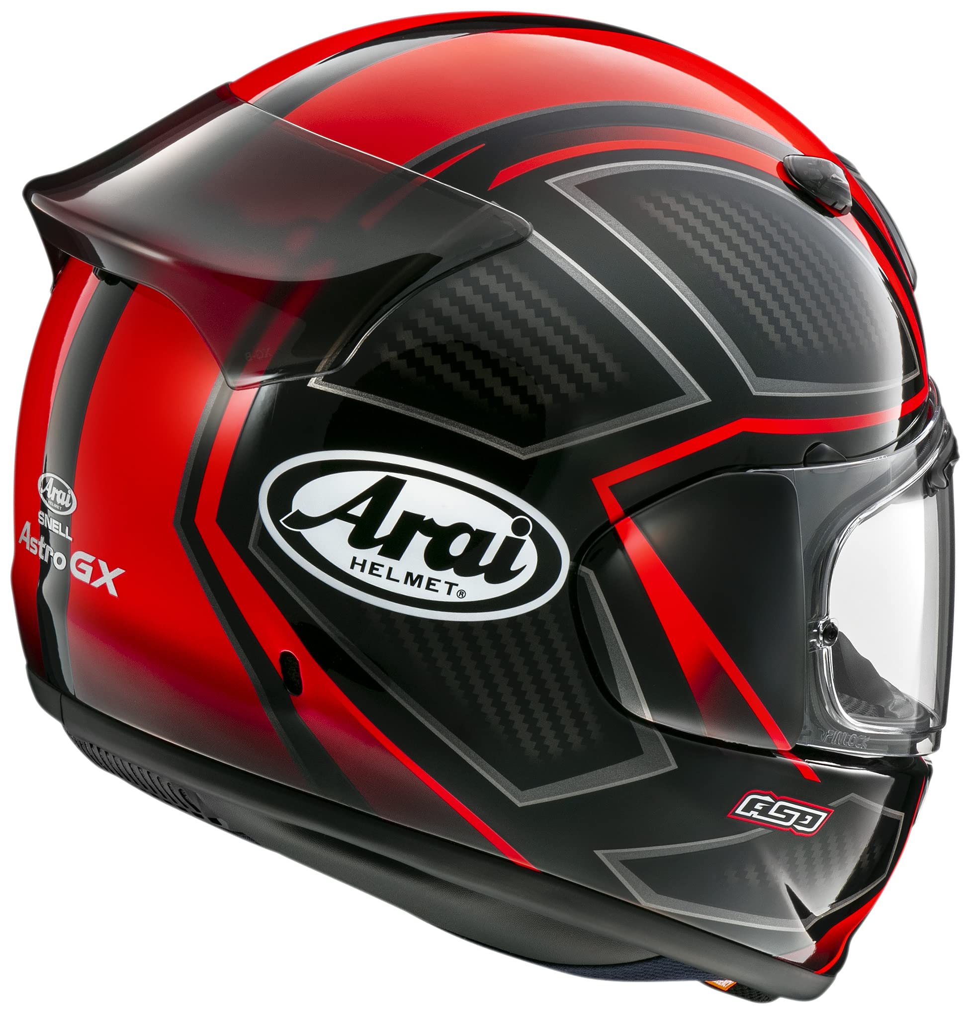 Mua Arai Astro GX SPINE Motorcycle Helmet, Full Face, Red, 24.0