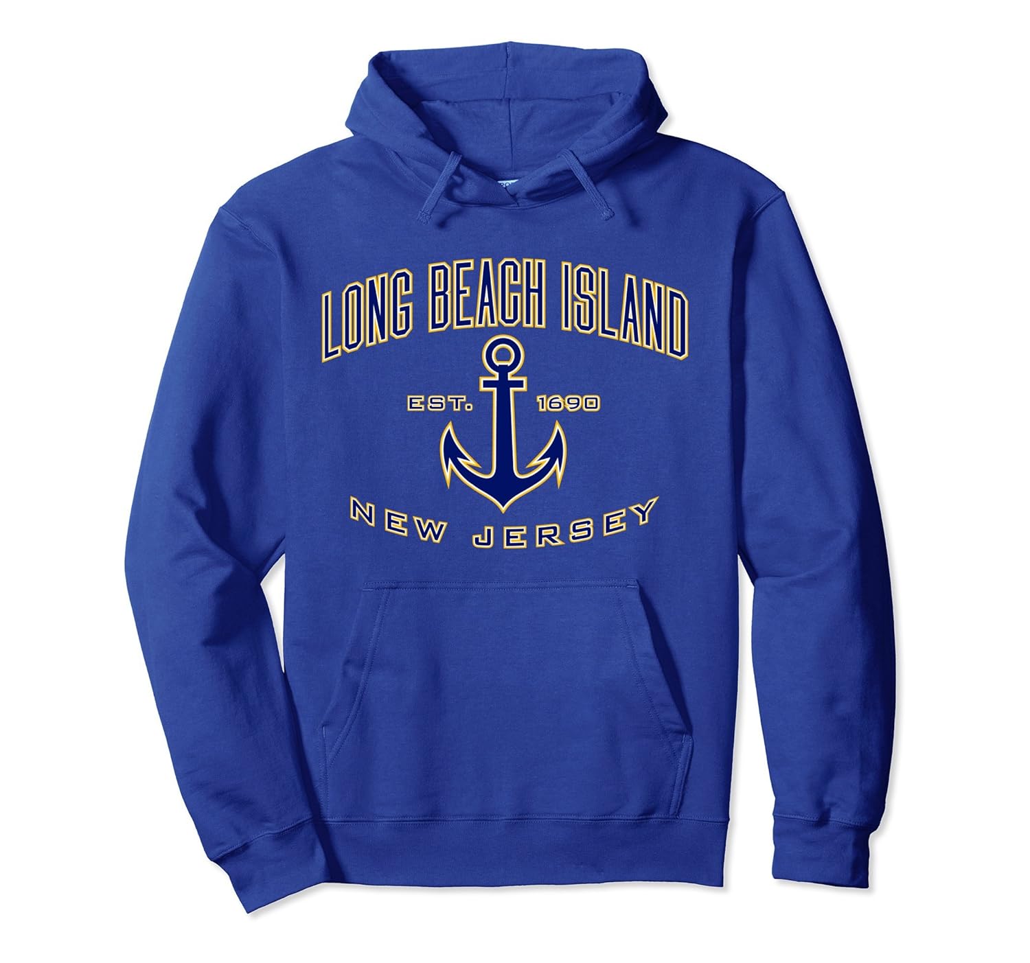 Long Beach Island NJ Hoodie for Women & Men-ANZ