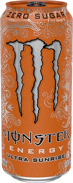 MONSTER ENERGY DRINK, ULTRA SUNRISE, 16 FL OZ