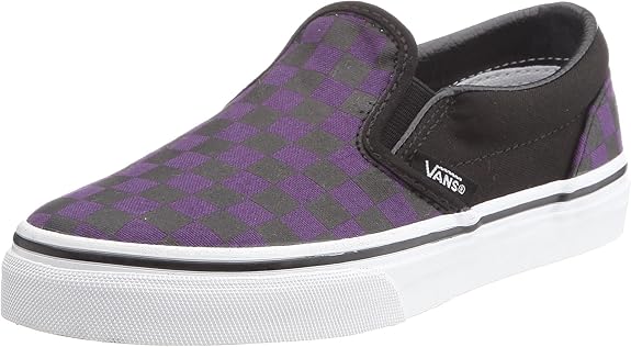 vans slip on damier violet