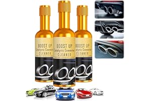 GENERIC Catalytic Converter Cleaner for Gas & Diesel Cars – Engine & Exhaust Carbon Removal, Fuel System Treatment Additive Oi (120ML,3PCS)