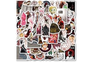 60pcs Action Adventure Game Sticker, Cute Cartoon Vinyl Waterproof Stickers for Water Bottle,Skateboard,Laptop,Phone,Journali