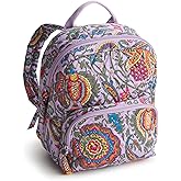 Vera Bradley Women's Premium Cotton Mini Banbury Backpack, Marrakesh, One Size