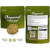 Chaparral Herb Cut and Sifted - 56 grams - Gobernadora Hierba - Creosote Bush - Larrea Tridentata Resealable Bag - 56 grams - Premium Quality (Chaparral Herb)
