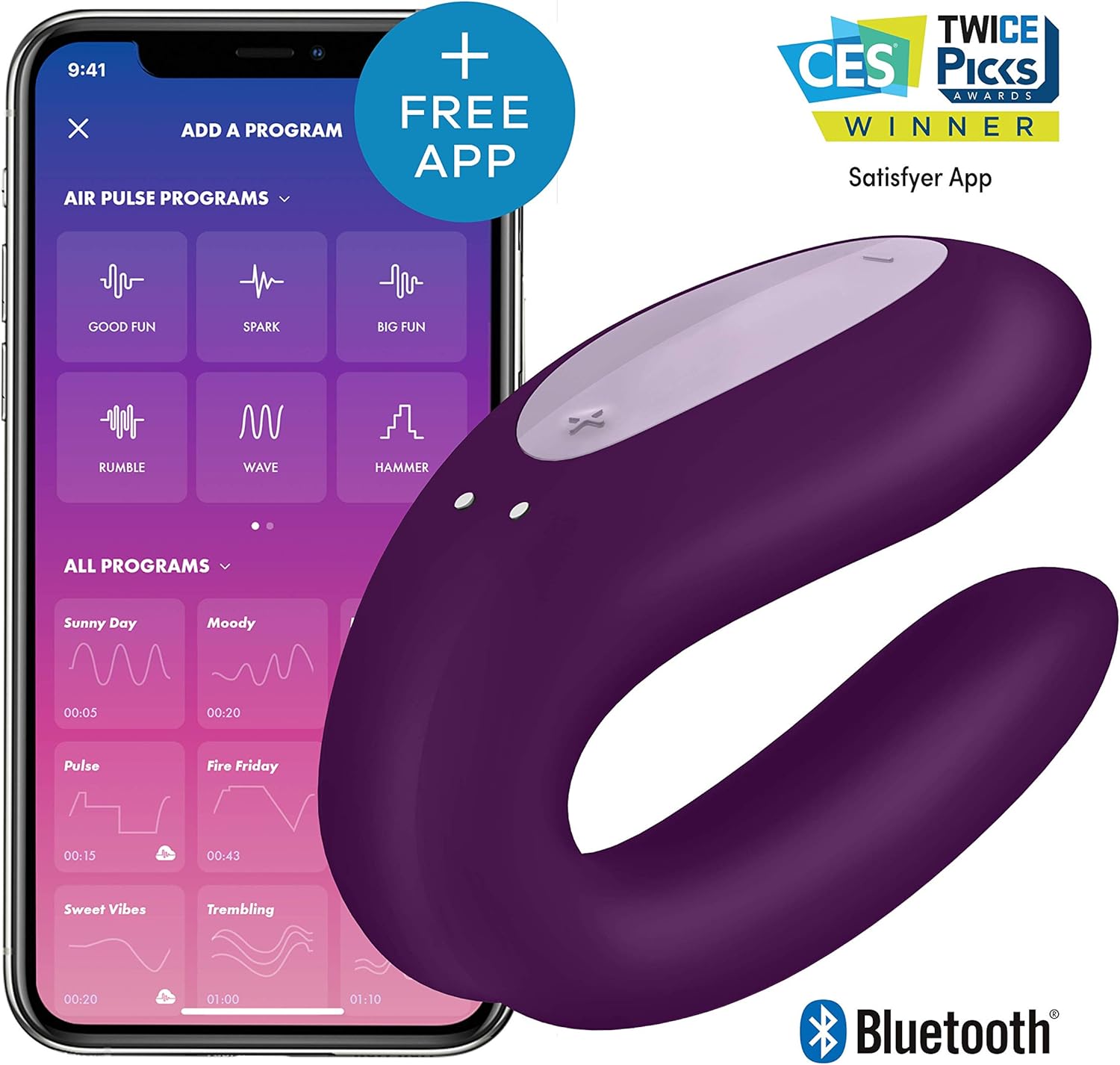 Vibrador Satisfyer Double Joy por 32,03€