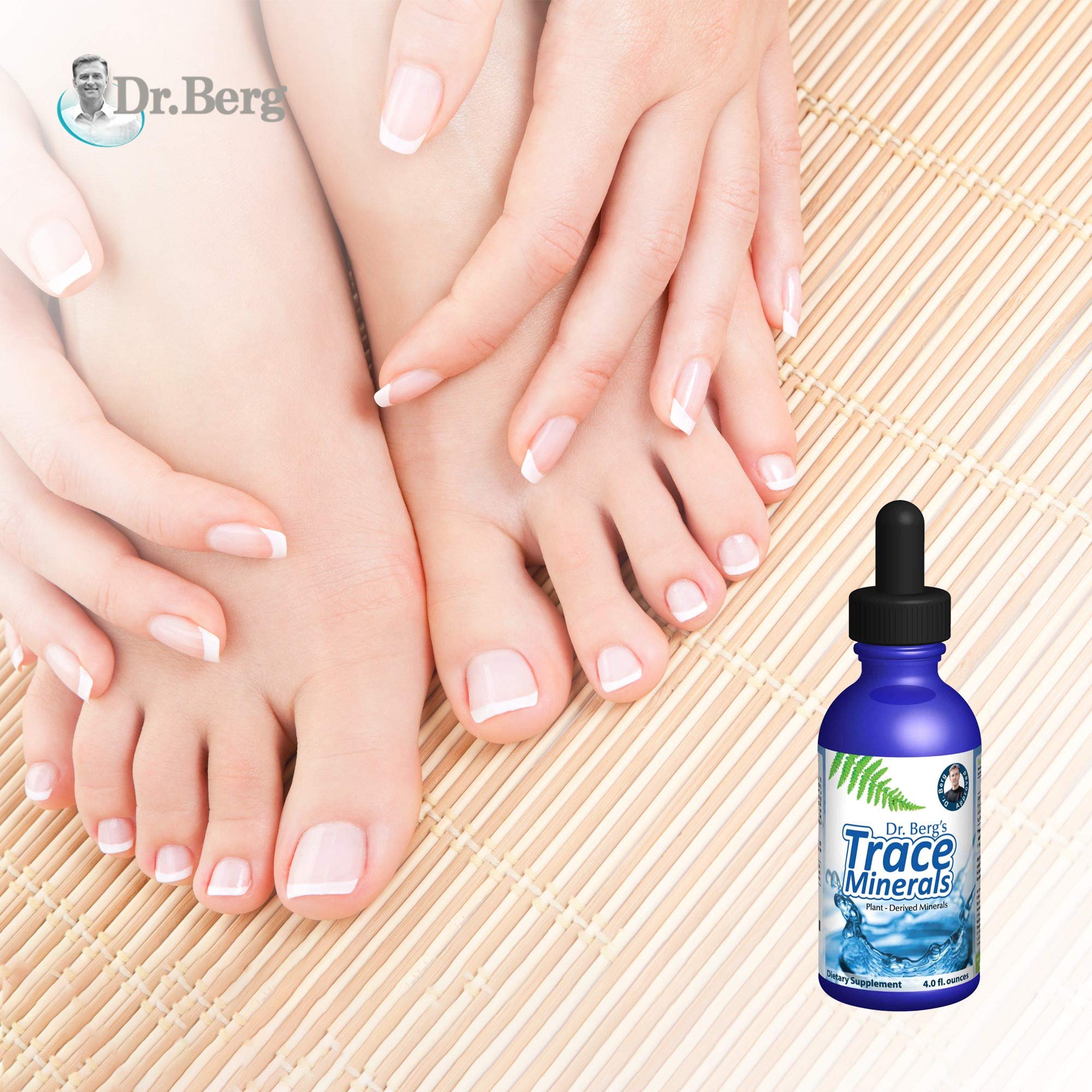 Dr. Berg's Trace Minerals Supplement 100 Plant Derived Electrolyte