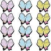 HUAAPLEVLA 12Pcs Unique Silicone Beads for Keychain Making Animal Focal Beads for Beaded Pens Bracelets Jewelry Making DIY Crafts(Butterfly Collection C)