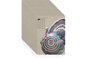 RSGIFT 14x21 Inch Shooting Targets,Targets for Shooting Range,Hunting Animal Shooting Paper Target,Highly Visible Shooting Target,Practice Accessories for Archery and Shots