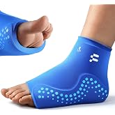 Fitomo Ankle Ice Pack Wrap, Hands Free for Sprained Ankle &amp; Swelling, L | Extended Ankle &amp; Foot Coverage, 30% Longer Lasting Cold, Heel&amp; Foot Pain Relief, Hot&amp; Cold Therapy, Plantar Fasciitis Support