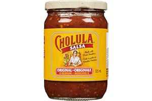 Cholula Original Salsa, Medium, Made with Fresh Tomatoes and Arbol Peppers, Authentic Mexican Flavour and Heat, 325 mL