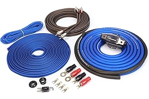KnuKonceptz Kolossus 4 Gauge OFC Amplifier Installation Kit