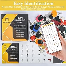 70 Heavy Equipment Keys Master Set, Machine Keys