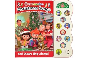 CoComelon Christmas and Snowy Sing-Along Songs, Children's Song and Sound Board Book (Early Bird Song Books)