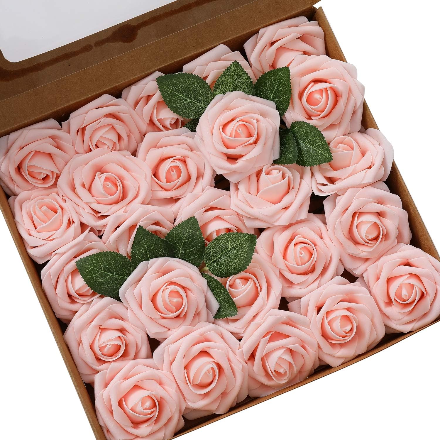 14 Roses Artificielles Rouges En Soie - Tiges Flexibles 50cm, Réalistes - Pour Décoration Intérieure, Mariage, Bouquet Permanent