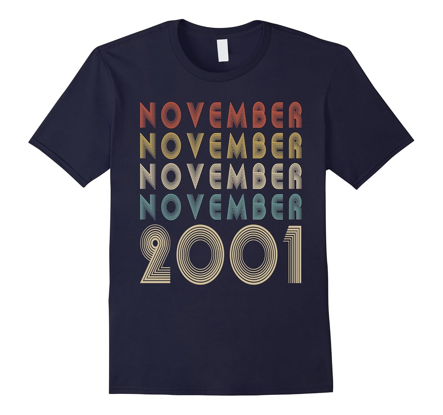 Retro Classic Vintage NOVEMBER 2001 - 16th Gift 16 Years Old-ANZ