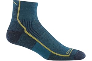 DARN TOUGH VERMONT Darn Tough (Style 1959) Men's Hiker Quarter Midweight with Cushion Hiking Sock