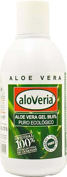 PURES ALOE GEL 99,6 % - ALOVERIA® Aloe Vera Pur, kaltgepresst aus Gran Canaria