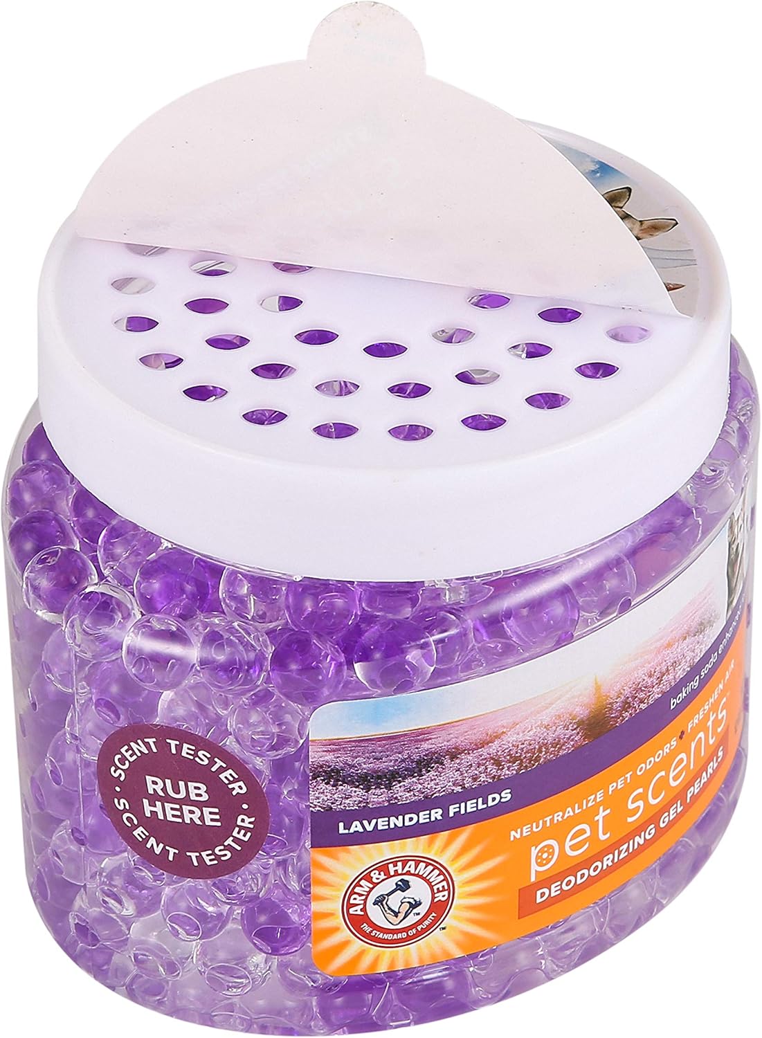 Arm & Hammer Pet Scents Deodorizing Gel Beads, Lavender Fields