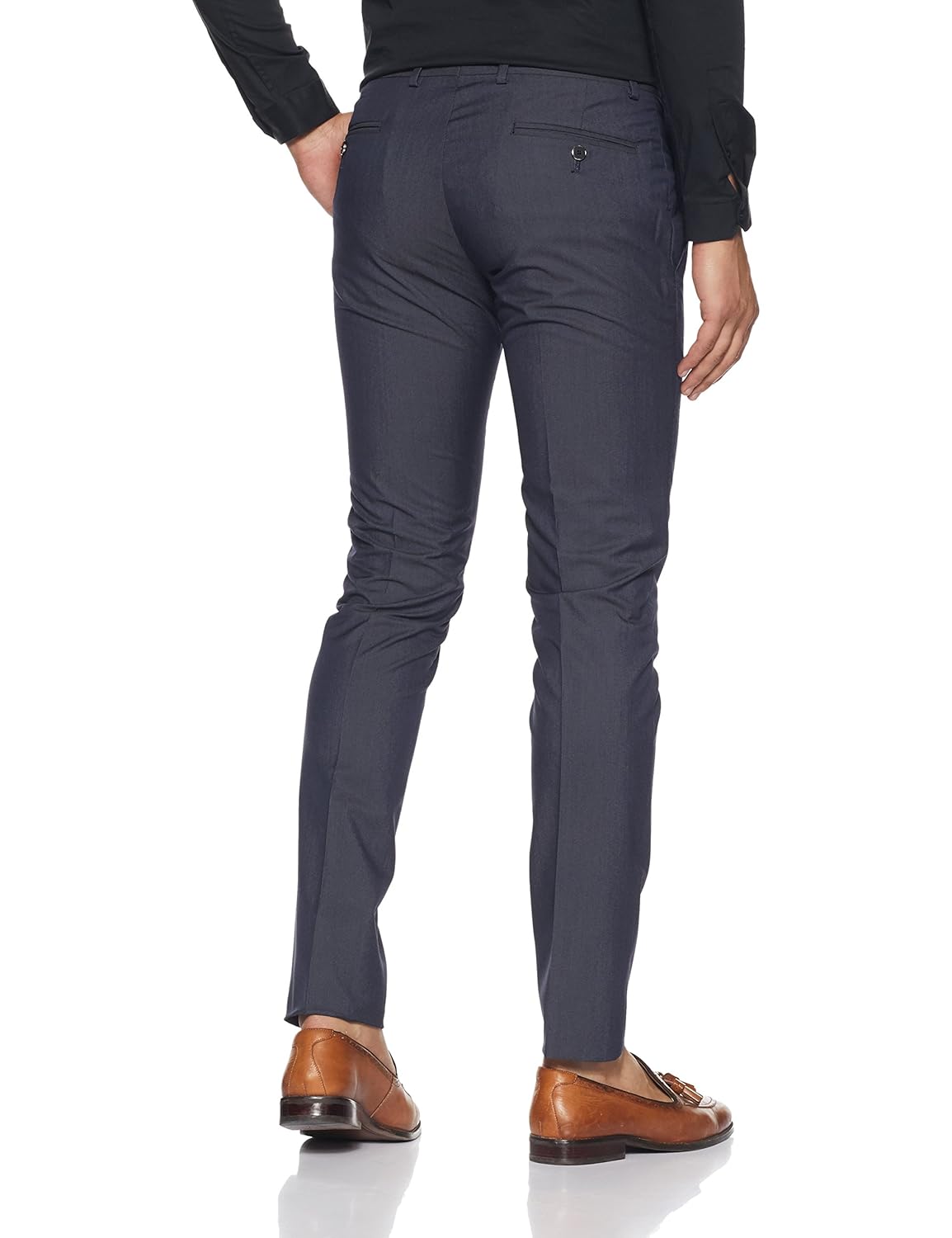 blackberrys men's slim fit formal trousers