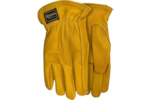 Watson Gloves Range Rider Glove - Buttery Soft Deerskin Leather & Slip-On Cuff