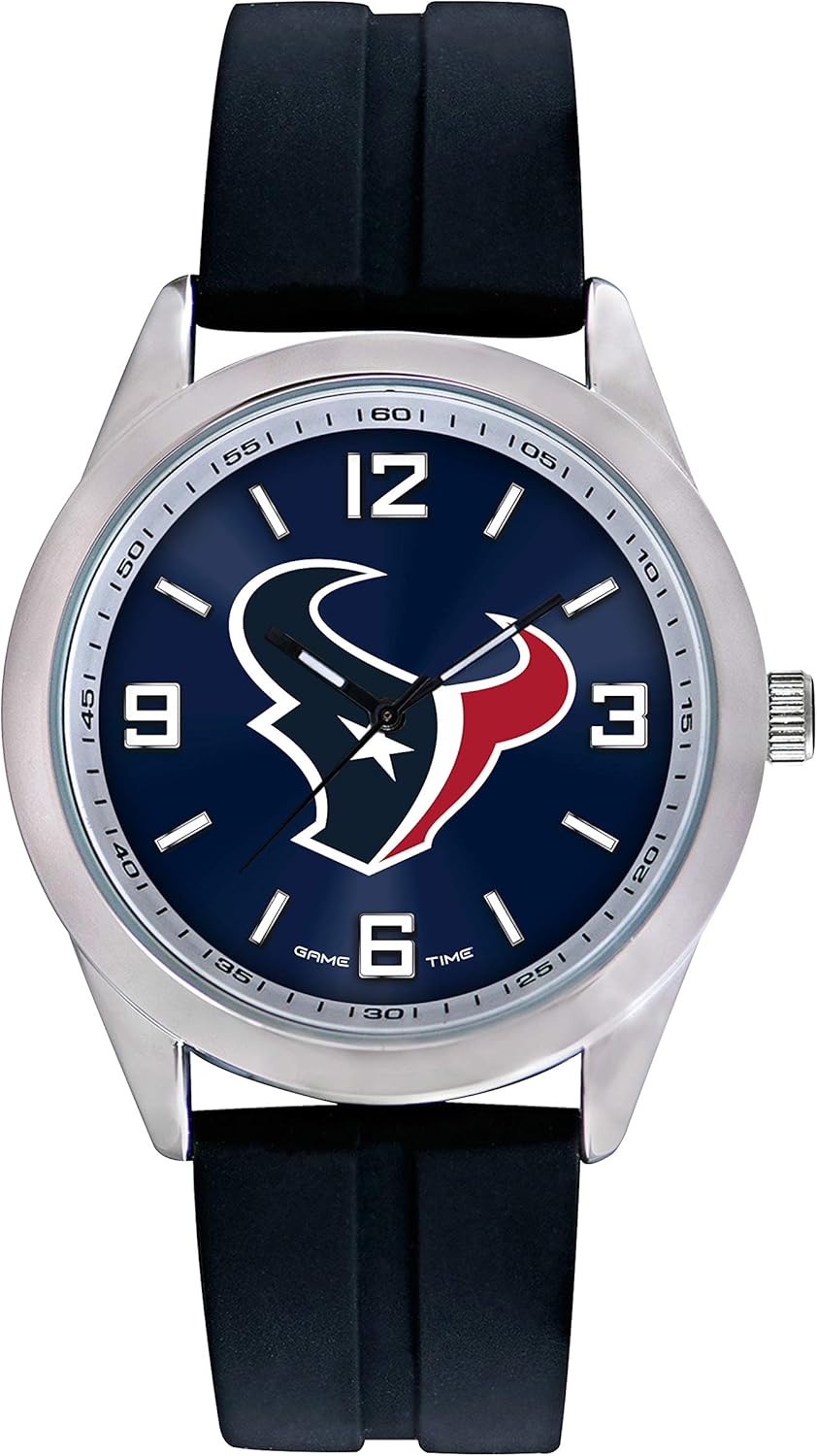 watch texans game live stream on Amazon Com Game Time Houston Texans Nfl Varsity Series Watch Watches