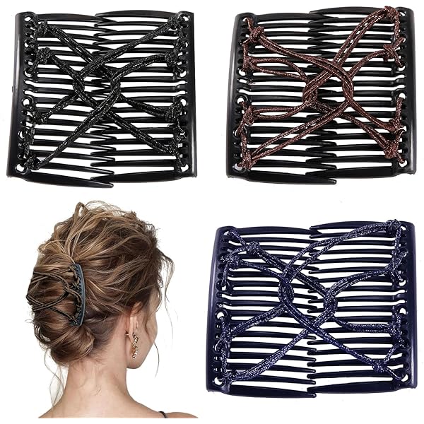 ヘアアクセサリー perverze double comb clip ヘアアクセサリー perverze double comb clip FDKJOK Beads Hair