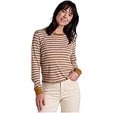 Toad&Co Womens Foothill Pointelle Long Sleeve Crew II