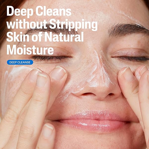 CETAPHIL FACE WASH, DAILY FACIAL CLEANSER FOR SENSITIVE, COMBINATION TO OILY SKIN, 20 OZ, GENTLE FOAMING, SOAP FREE, HYPOALLERGENIC