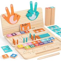 TOP BRIGHT Jeu de mathématiques d'équilibre, jouets mathématiques pour enfants de 3 à 5 ans, jouets de comptage pour les tout-petits, jouet Montessori éducatif préscolaire, jeux d'apprentissage des TOP BRIGHT Jeu de mathématiques d'équilibre, jouets mathématiques pour enfants de 3 à 5 ans, jouets de comptage pour les tout-petits, jouet Montessori éducatif préscolaire, jeux d'apprentissage des