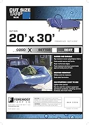 Dry Top Multi-Purpose Economy Poly Tarp, 20x30