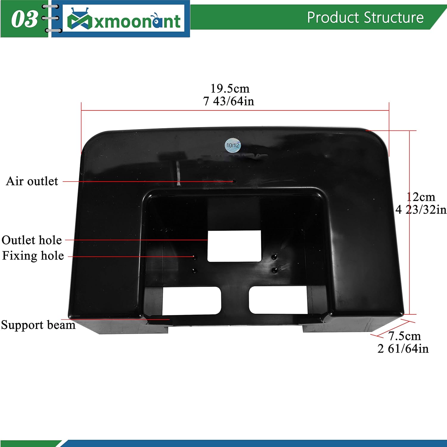 Mxmoonant Mist Maker Float/Buoy Square for 6 Head 10 Head Ultrasonic Mist Maker: Home & Kitchen