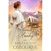 Hannah's Hanky (Clover Creek Caravan Book 1) book cover Hannah's Hanky (Clover Creek Caravan Book 1) book cover