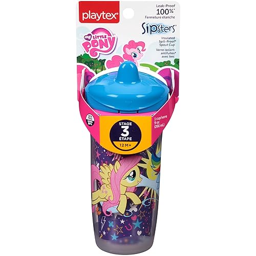 Playtex Sipsters Stage My Little Pony Spill-Proof, Leak-Proof