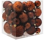 Christmas Ball Ornaments Brown Christmas Tree