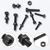 HAOCHEN 400 Pcs Hex Socket Head Bolts Nuts Set M3 M4 Stainless Steel view 4