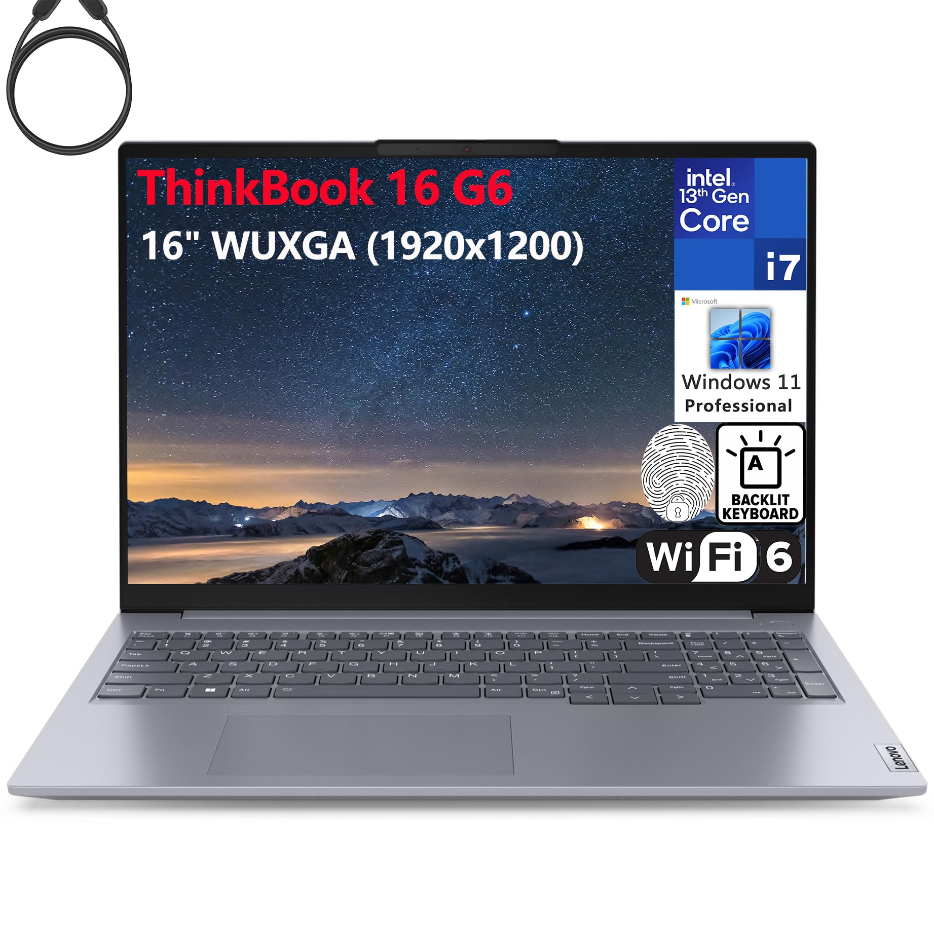 Lenovo ThinkBook 16 G6 16" FHD+ Laptop