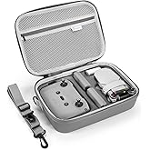 Skyreat Mini 4K/2 SE Drone Case, Portable Leather PU Case with Shoulder Strap, Handle and Propeller Holders
