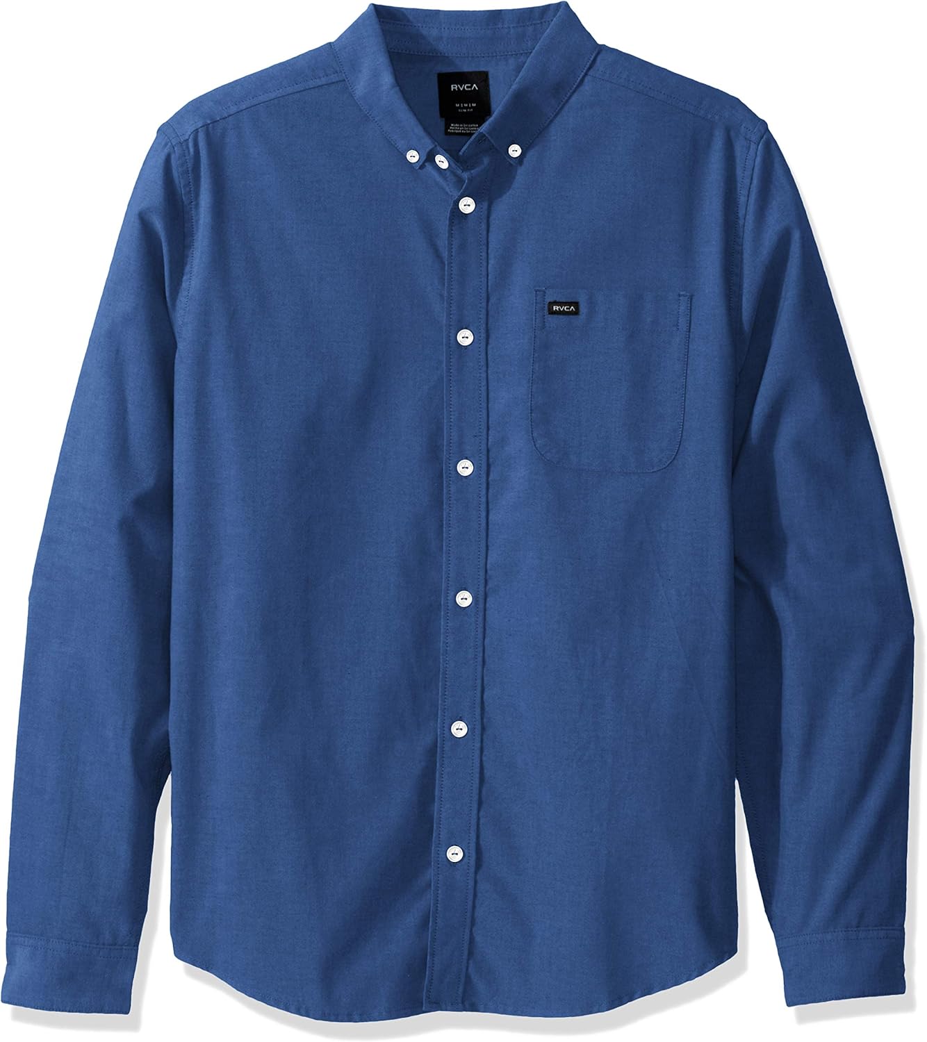 RVCA Men's That'll Do Stretch Long Sleeve Shirt: Clothing