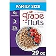 Grape Nuts Original Breakfast Cereal, Crunchy Whole Grain Wheat and Barley Cereal, Non-GMO Project Verified, 29 OZ Box (Pack of 10)